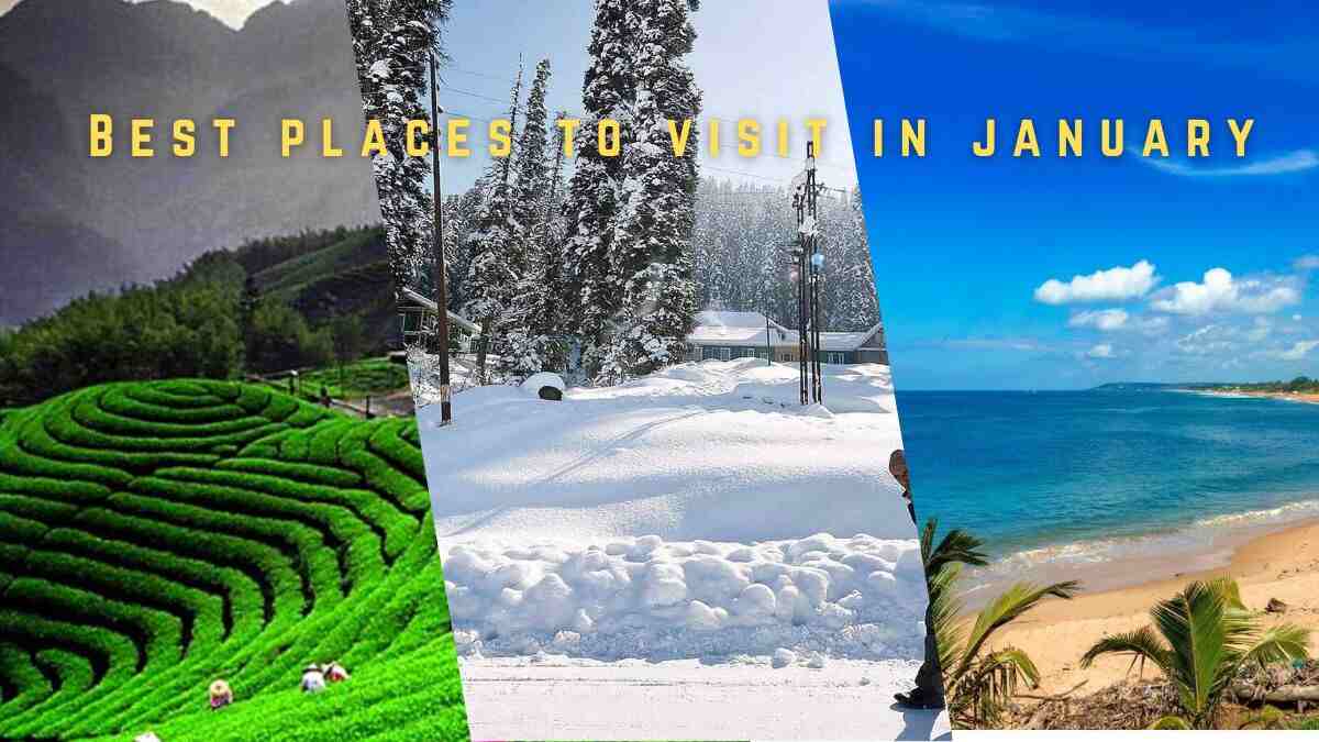 Best places to visit in january